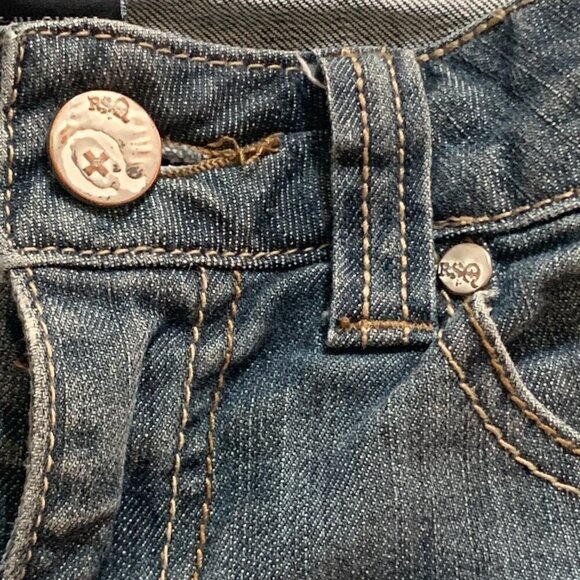 RSQ Paris Skinny Jeans Junior Sz 7R #113i - Picture 7 of 9